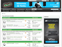 Tablet Screenshot of foros.doctorproaudio.com